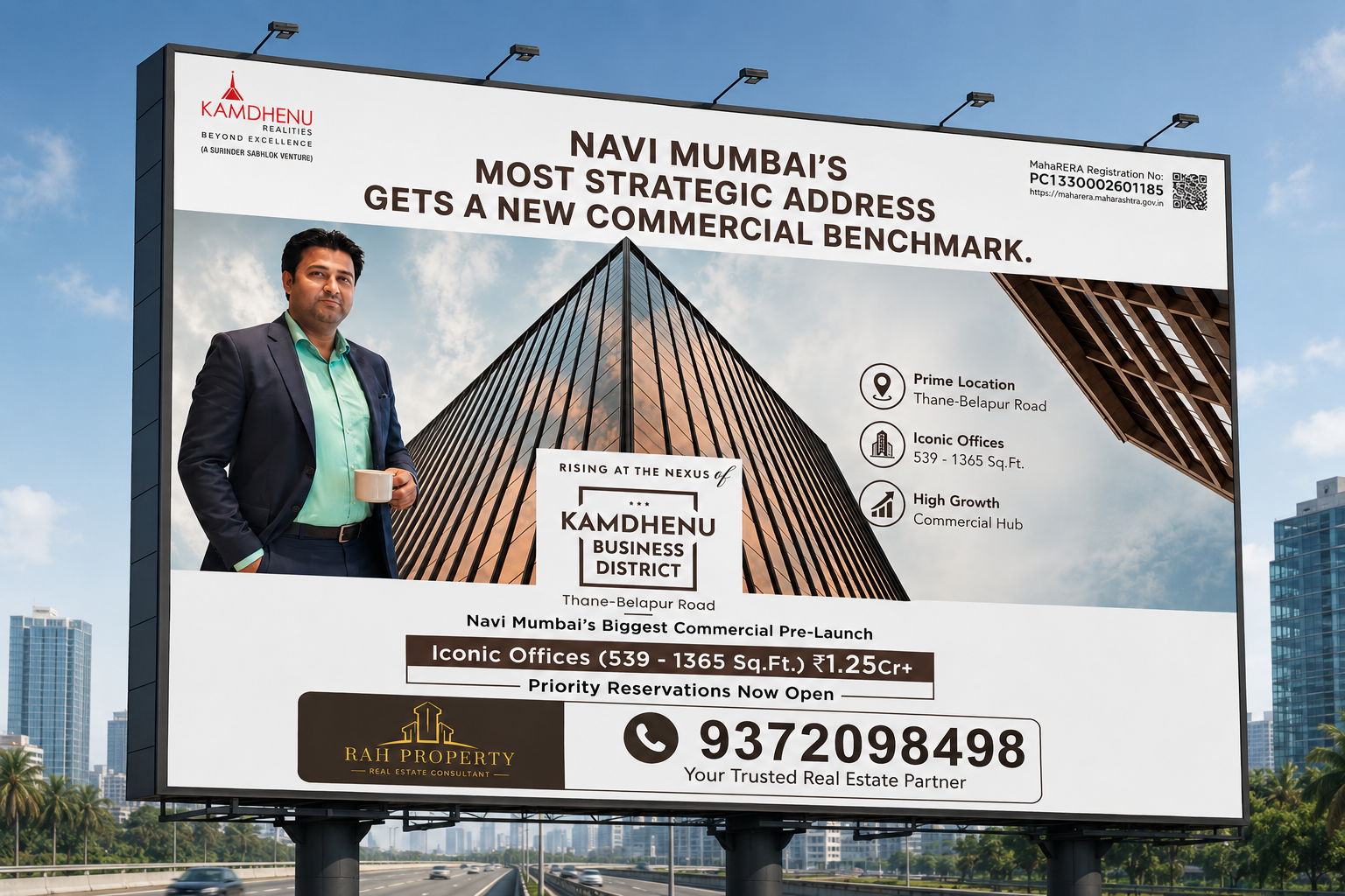 Kamdhenu Business District Navi Mumbai: Pre-Launch Commercial Offices Starting at ₹1.25 Cr | EOI Exclusive Benefits